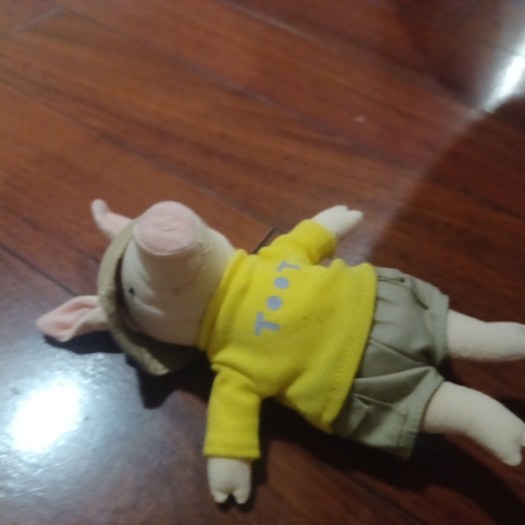 Toot Plush Pig Stuffed Animal - Picture 4 of 5